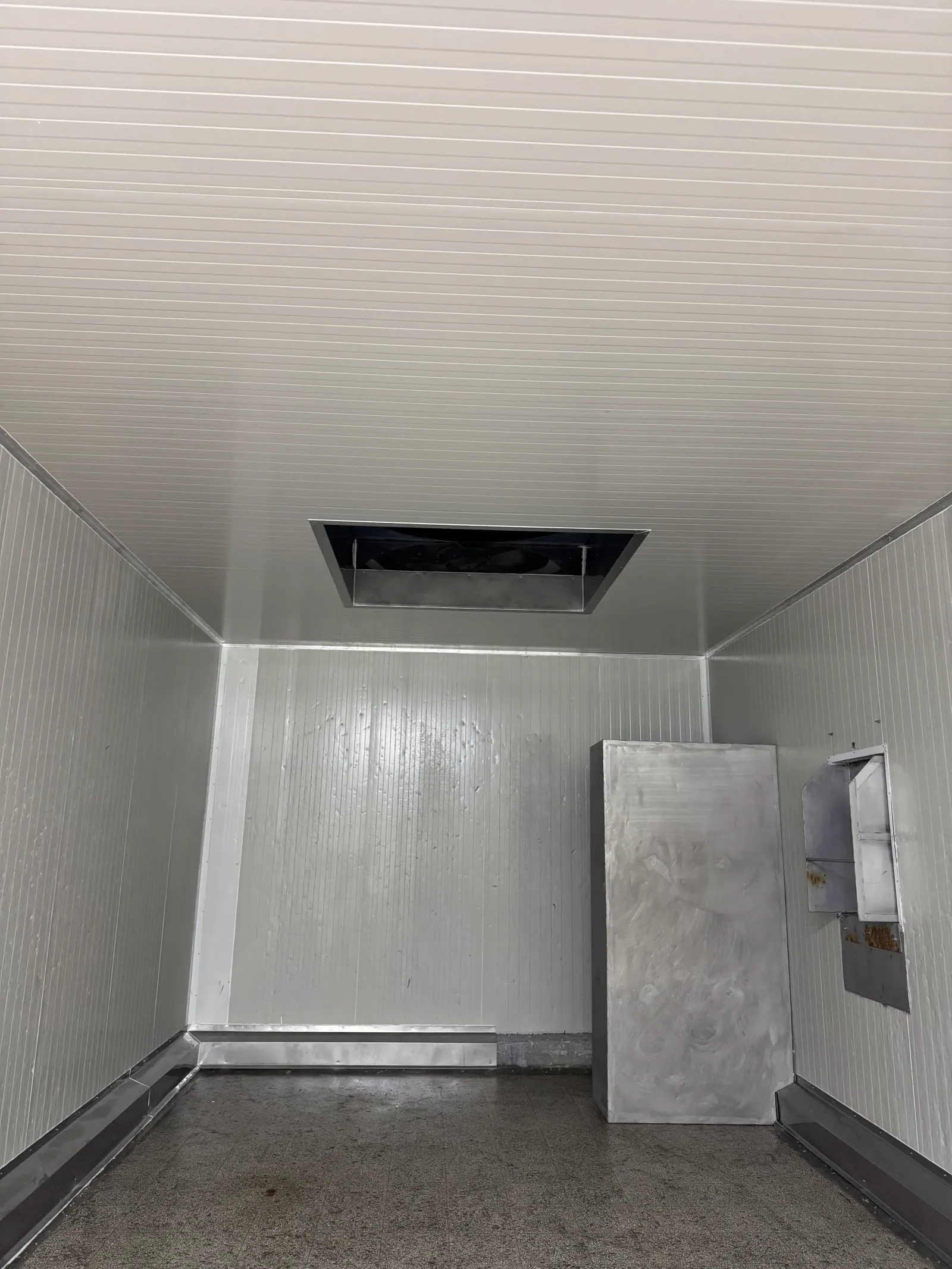 Instalación de cámara de congelación industrial